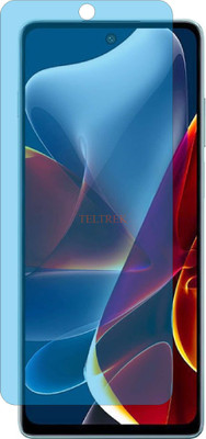 TELTREK Tempered Glass Guard for MOTOROLA MOTO EDGE S30 (AntiBlue UV Light)(Pack of 1)