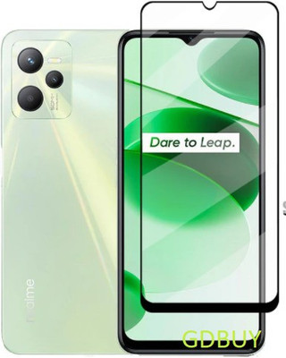 GDBUY Tempered Glass Guard for realme C35, Realme C35(Pack of 1)