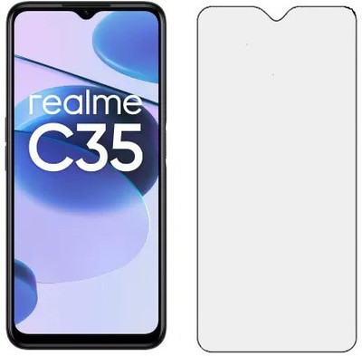 AARERED Tempered Glass Guard for Realme C31 Matte Glass(Pack of 1)