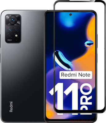 BRENZZ Tempered Glass Guard for Redmi Note 11 Pro 5G, mi Note 11 Pro 5G, Redmi Note 11 Pro(Pack of 1)
