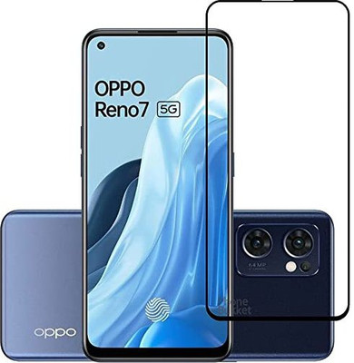 GORILLAPRIME Edge To Edge Tempered Glass for ; Oppo Reno 7 5G.(Pack of 1)