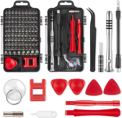 AdzMozi Screw Driversets, 110 in 1 CRV Multi-Function Magnetic Screwdriver Kit Precision Screwdriver Set(Pack of 1)
