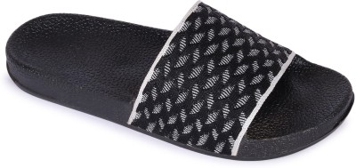 Modone Women Slides(Black , 6)