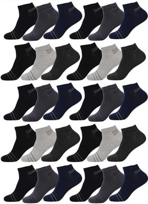 Akeeta Men Striped Ankle Length(Pack of 12)