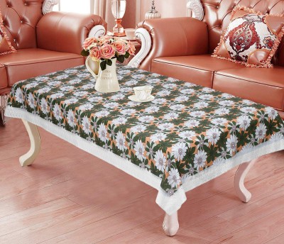 Flipkart SmartBuy Floral 4 Seater Table Cover(Green, PVC)