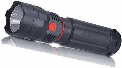 AKR 1702 RECHARGEABLE LED FLASHLIGHT Torch super jy1702 (Black : Rechargeable) Torch(Black, 20 cm, Rechargeable)