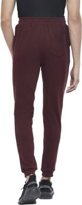 Ajile By Pantaloons Printed Men Maroon Track Pants