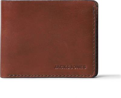 JACK & JONES Men Brown Genuine Leather Wallet