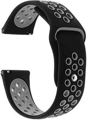 Techvor BRPDSB9VRFC5 Smart Watch Strap(Black, Grey)