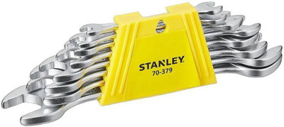 STANLEY 70-379 D Double Sided Open End Wrench Double Sided Open End Wrench(Pack of 8)