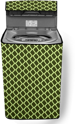 Stylista Top Loading Washing Machine  Cover(Width: 61 cm, Check Military)