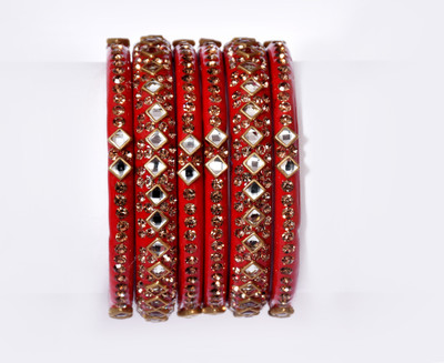 ishika Glass Beads Bangle Set