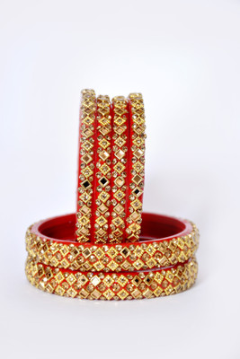 ishika Glass Beads Bangle Set