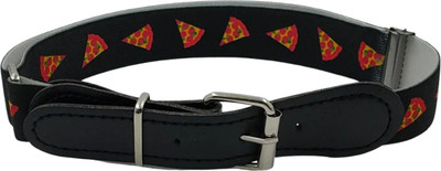 ZACHARIAS Boys & Girls Casual, Party Black Nylon Belt