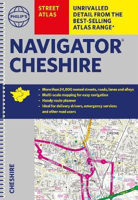 Philip's Navigator Street Atlas Cheshire(English, Spiral bound, Philip's Maps)