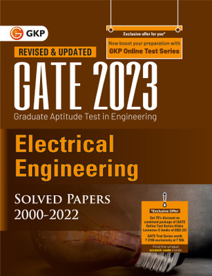 GATE 2023 : Electrical Engineering - Solved Papers 2000-2022 by GKP(Paperback, GKP)