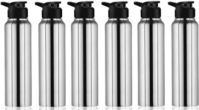 AppEasy 1000 ml Steel Sipper(Pack of 6, Silver)