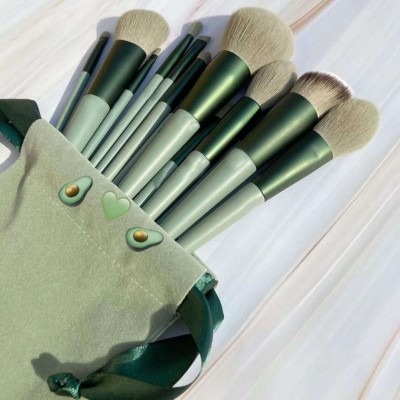 lakyou Glow 13 makeup brushes with holder pouch for beginners and professional use(Pack of 13)