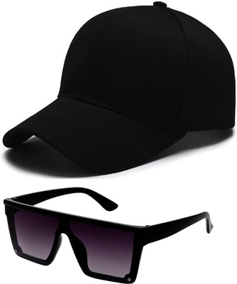KiwiCaves Solid Sports/Regular Cap Cap(Pack of 2)