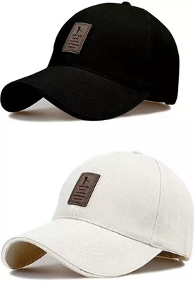 SPORT COLLECTION Self Design Sports/Regular Cap Cap(Pack of 2)