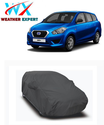 WEATHER EXPERT Car Cover For Nissan Datsun GO D Petrol (With Mirror Pockets)(Grey, For 2020 Models)