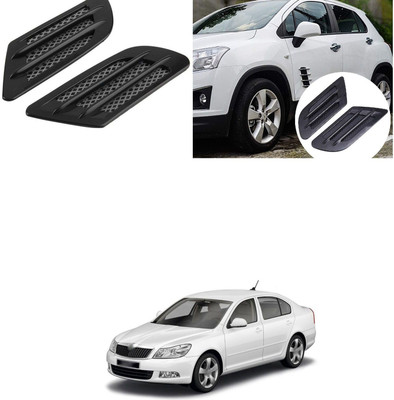 XZRTZ Universal Car Air Flow Chrome Fender Side Vent Decor Sticker 460 Car Beading Roll For Window, Bumper(14 m)