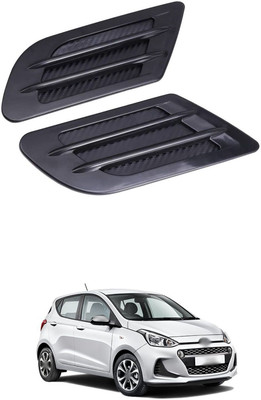 PRTEK Plastic Car Door Guard(Black, Pack of 1, Hyundai, i10)