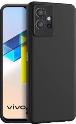 Caseline Back Cover for Vivo T1, Vivo T1 5G,Vivo Y75 5G,Vivo Y55 ,IQOO Z6 5G(Black, Grip Case, Silicon, Pack of: 1)