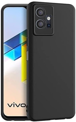 Caseline Back Cover for Vivo T1, Vivo T1 5G,Vivo Y75 5G,Vivo Y55 ,IQOO Z6 5G(Black, Grip Case, Silicon, Pack of: 1)