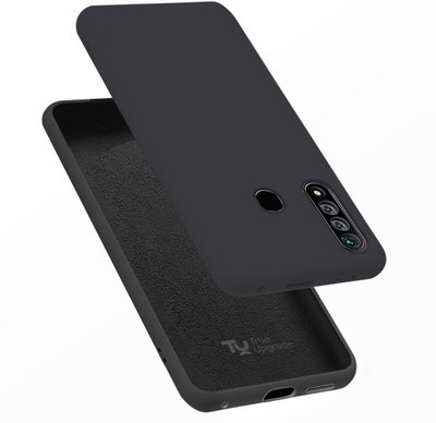 TRUEUPGRADE Back Cover for Oppo A31(Black, Camera Bump Protector, Silicon, Pack of: 1)