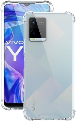 OneLike Bumper Case for vivo Y33s ( V2109)(Transparent, Shock Proof, Silicon, Pack of: 1)