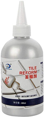 herik Tile Reform Glue Gap Filler Agent, Waterproof Grout Sealant Adhesive(280 ml) Adhesive(280 ml)