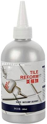 PKK TRADERS Tile Reform Glue | Tiles Gap Filler Agent, Waterproof Grout Sealant Agent Crack Filler(280 ml)