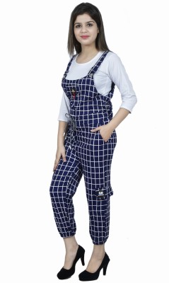 PERFECTPIVOT Checkered Women Jumpsuit