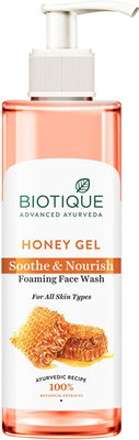 BIOTIQUE Honey Gel Soothe & Nourish Foaming  Face Wash(200 ml)