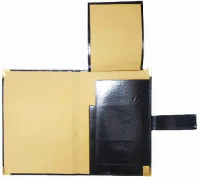 R K SALES Leather Dak PAD(Set Of 1, Black)