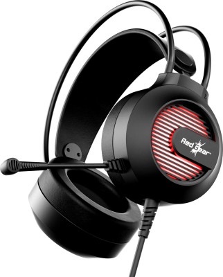 Redgear Shadow Helm Wired Gaming Headset(Black, On the Ear)