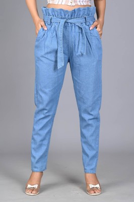 Denton Jogger Fit Women Light Blue Jeans