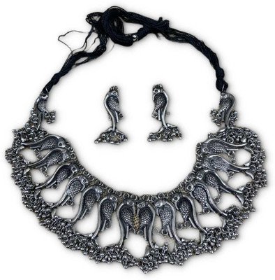 GEODE DELIGHT Alloy Multicolor Jewellery Set(Pack of 1)