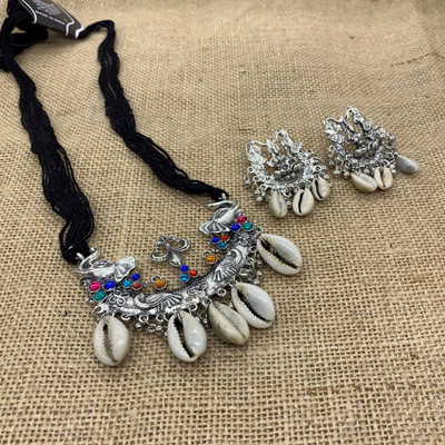 GEODE DELIGHT Alloy Multicolor Jewellery Set(Pack of 1)