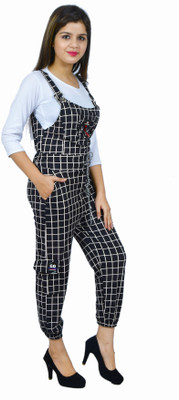 PERFECTPIVOT Checkered Women Jumpsuit