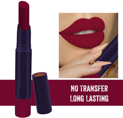 MYEONG Non Transfer Long & Lasting waterproof Matte Crayon Lipstick(Chill marrom, 3.8 g)
