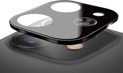ELEF Back Camera Lens Glass Protector for Apple iPhone 12 Mini Camera Lens Protector Glass Full Covrage (Not Fleixible)(Pack of: 1)