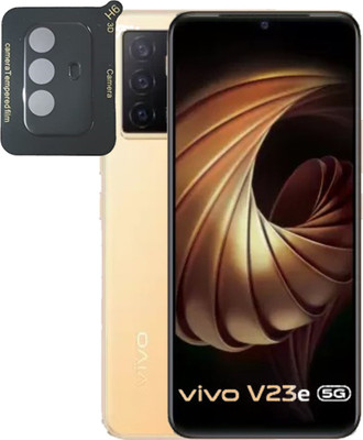 BRENZZ Back Camera Lens Glass Protector for Vivo V23E 5G(Pack of: 1)