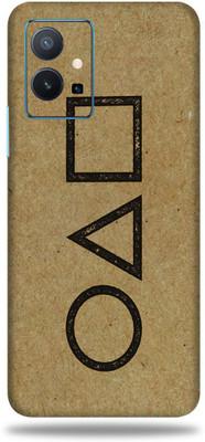 OggyBaba Vivo T1 5G Mobile Skin(Squid Sign Multicolor Skin With Ultra Matte Finish)