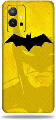 OggyBaba Vivo T1 5G Mobile Skin(Yellow Batman Multicolor Skin With Ultra Matte Finish)