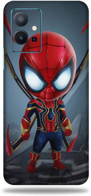 OggyBaba Vivo T1 5G Mobile Skin(Small Spiderman Multicolor Skin With Ultra Matte Finish)