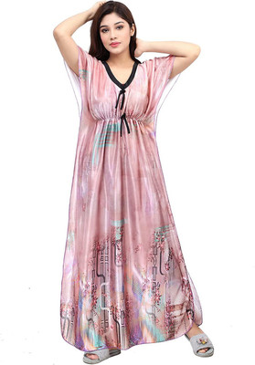 G4Girl Women Nighty(Pink)