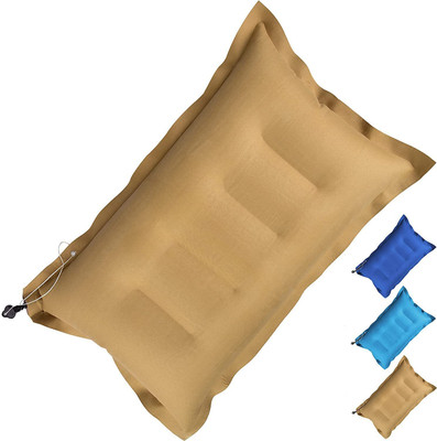 Pragati Hub Air Solid Travel Pillow Pack of 1(Gold)