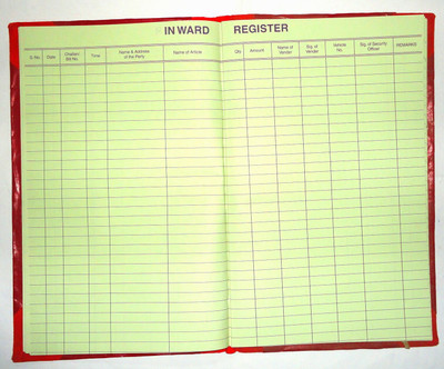 atishay Inward Register, 34Cm 20Cm- 70 GSM Ledger Paper 300 Pg.(600 Front+Back) 1-Part INWARD RECORD REGISTER(1 Sets) atishay Inward Register, 34Cm 20Cm- 70 GSM Ledger Paper 300 Pg.(600 Front+Back) 1-Part INWARD RECORD REGISTER(1 Sets)